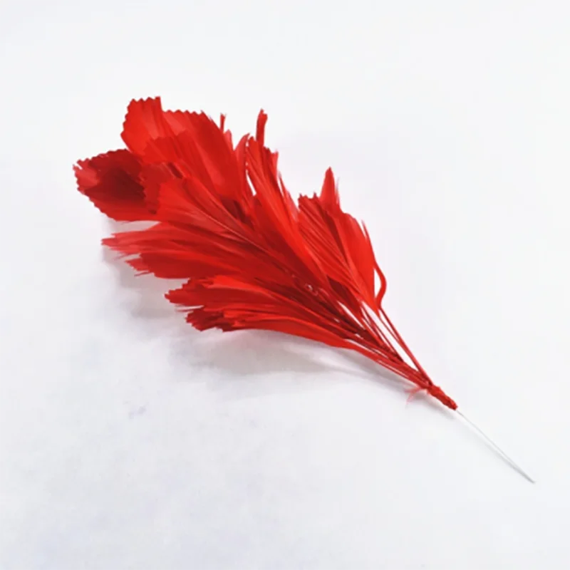 

Beautiful Goose Feather Flower Corsages Pheasant Feathers for Crafts Wedding Feathers Decoration Accessories Plume Plumas