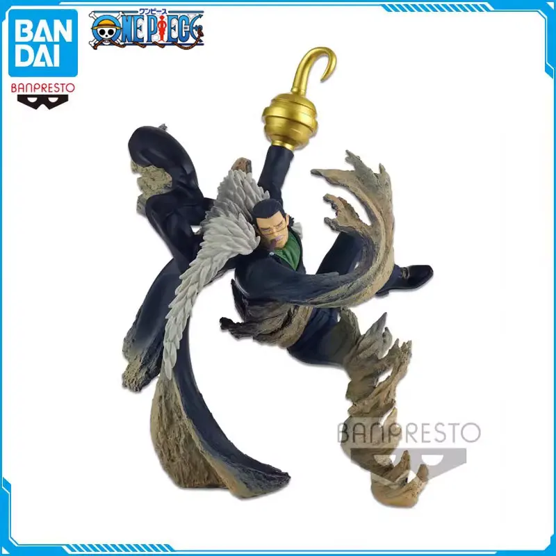 

BANDAI Original One Piece 13cm Anime Figure Sir Crocodile PVC Action Figure Model Collectible Child Toys Gift