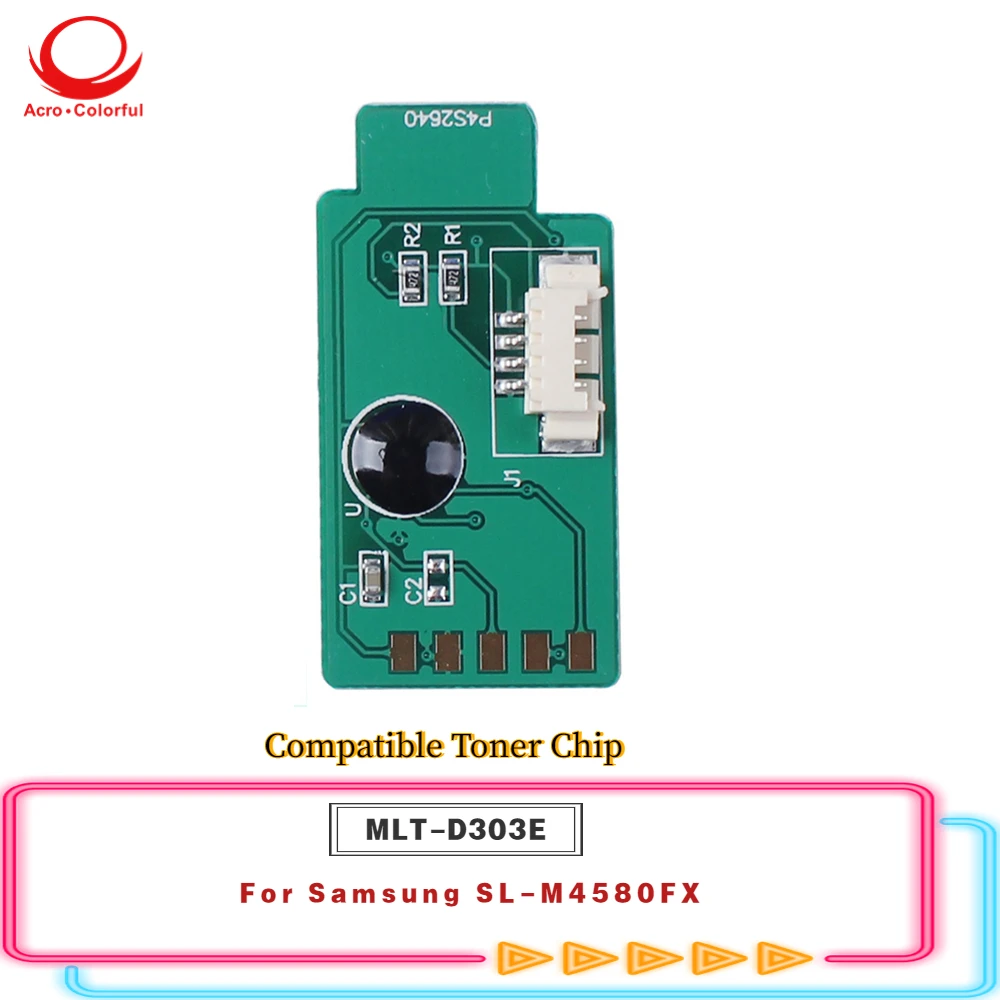 

40K MLT-D303E Toner Chip For Samsung SL-M4580FX Laser Printer Cartridge Refill