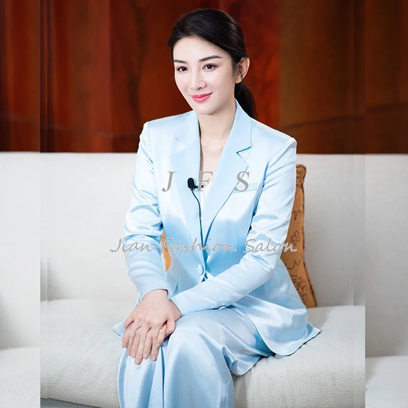 Рисунок 3 - Костюм брючный женский из шелка