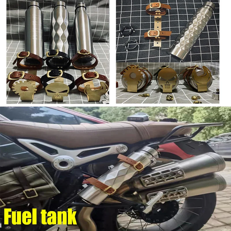 1 2 из нержавеющей стали для мотоциклов HONDA CB ЯМАХА чопперов BWM Harley