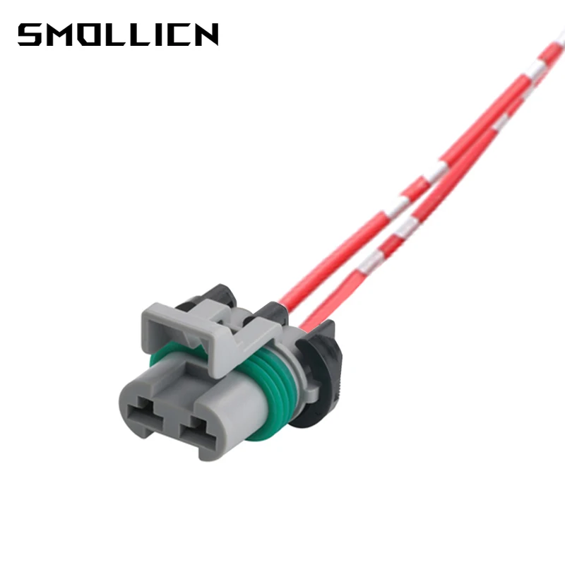 

1-50 Sets 2 Pin Delphi Ducon Water Tank Fan Radiator Plug Toyota Map Sensor Connector Male and Female Socket 15363993 15363990