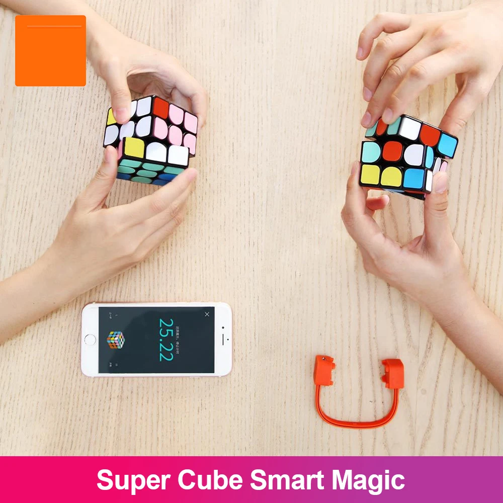 Умный магнитный кубик Giiker I3 M3 Ai Intelligente Super Cube Bluetooth приложение для синхронизации