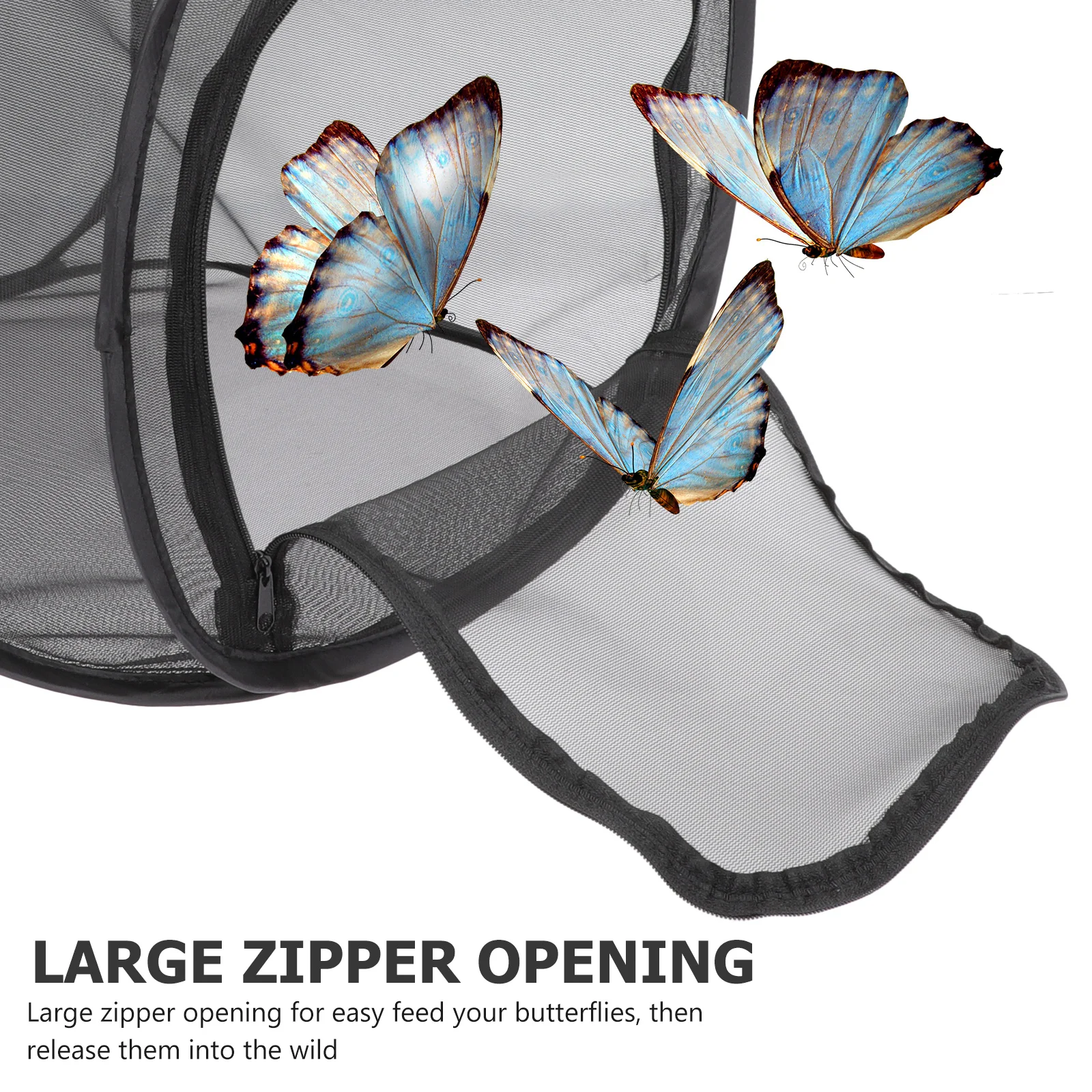 

Foldable Insect Cage Breathable Butterflies Cage Breeding Cage Observation Cage