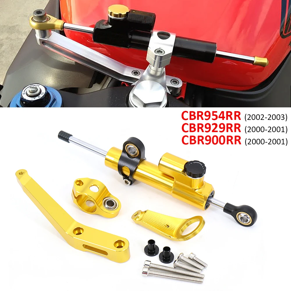 

Motorcycle 2000 2001 CBR 929 900 RR Steering Stabilize Damper Mounting Bracket Kit For Honda CBR954RR CBR 954 RR 2002 2003