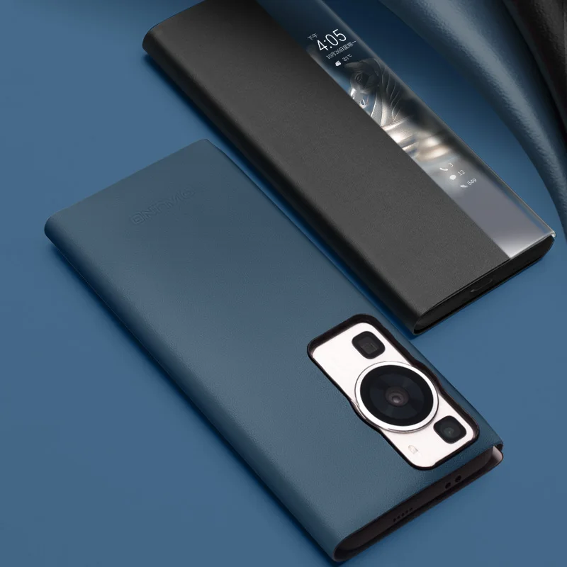 Новый чехол QIALINO из натуральной кожи для телефона Huawei Ascend P60 Pro тонкий флип-чехол с