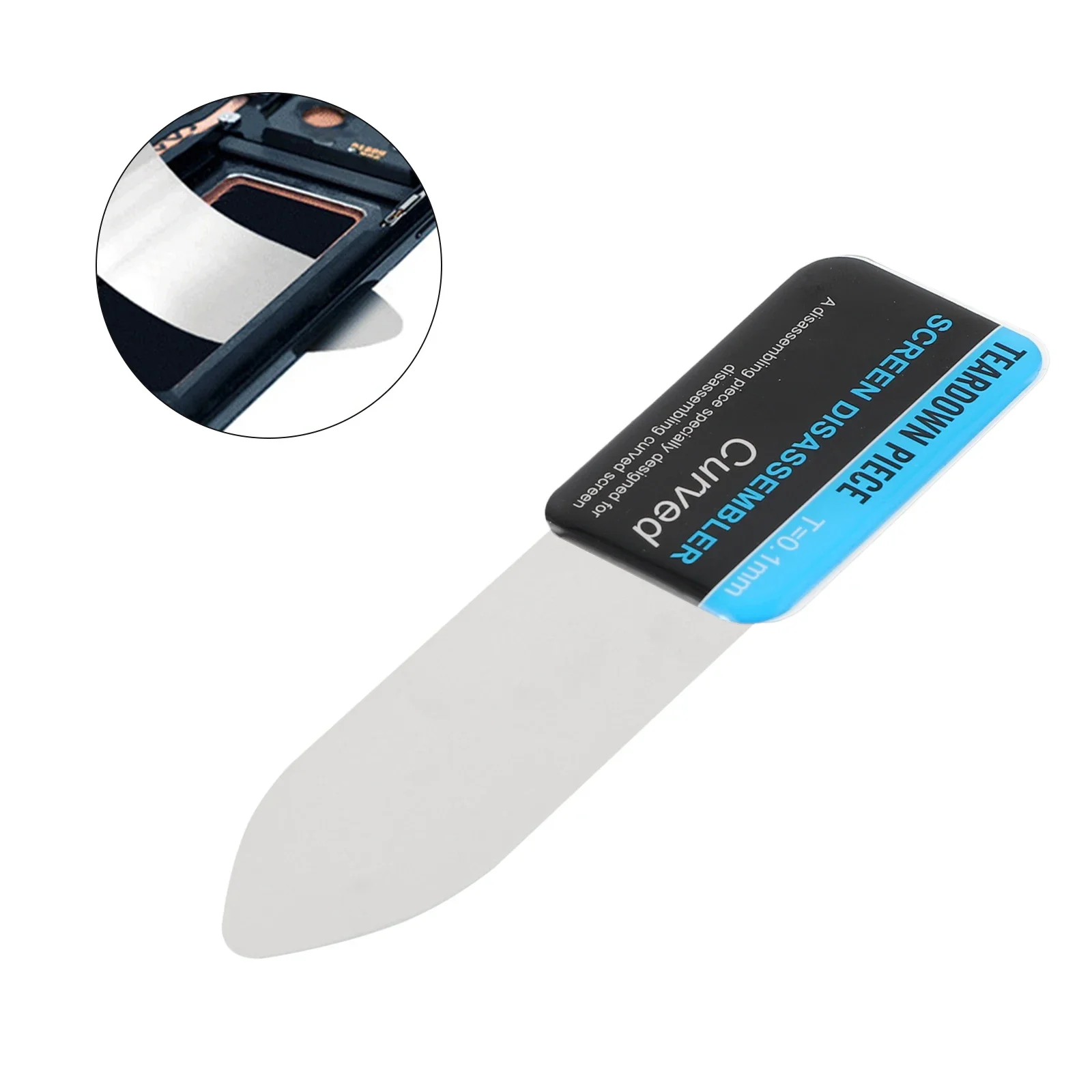 Цельный мобильный телефон изогнутый ЖК-экран Spudger открывалка для экрана стальной