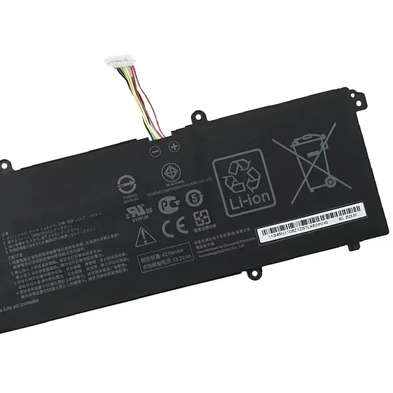 100% Оригинальный аккумулятор 4335 мАч для ноутбука ASUS S433FL S4600F S521FA S5600F ADOL14FLC ADOL14EQC