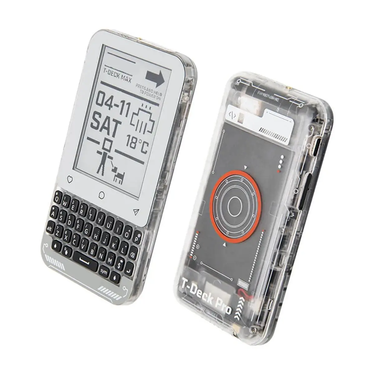Фото ABSY T-Deck Max 433 МГц, 3,1-дюймовый сенсорный E-Paper дисплей с антенной, LoRa-трансивер SX1262 2,4 ГГц, Wi-Fi и Bluetooth 5 (LE), обучение ИИ №1