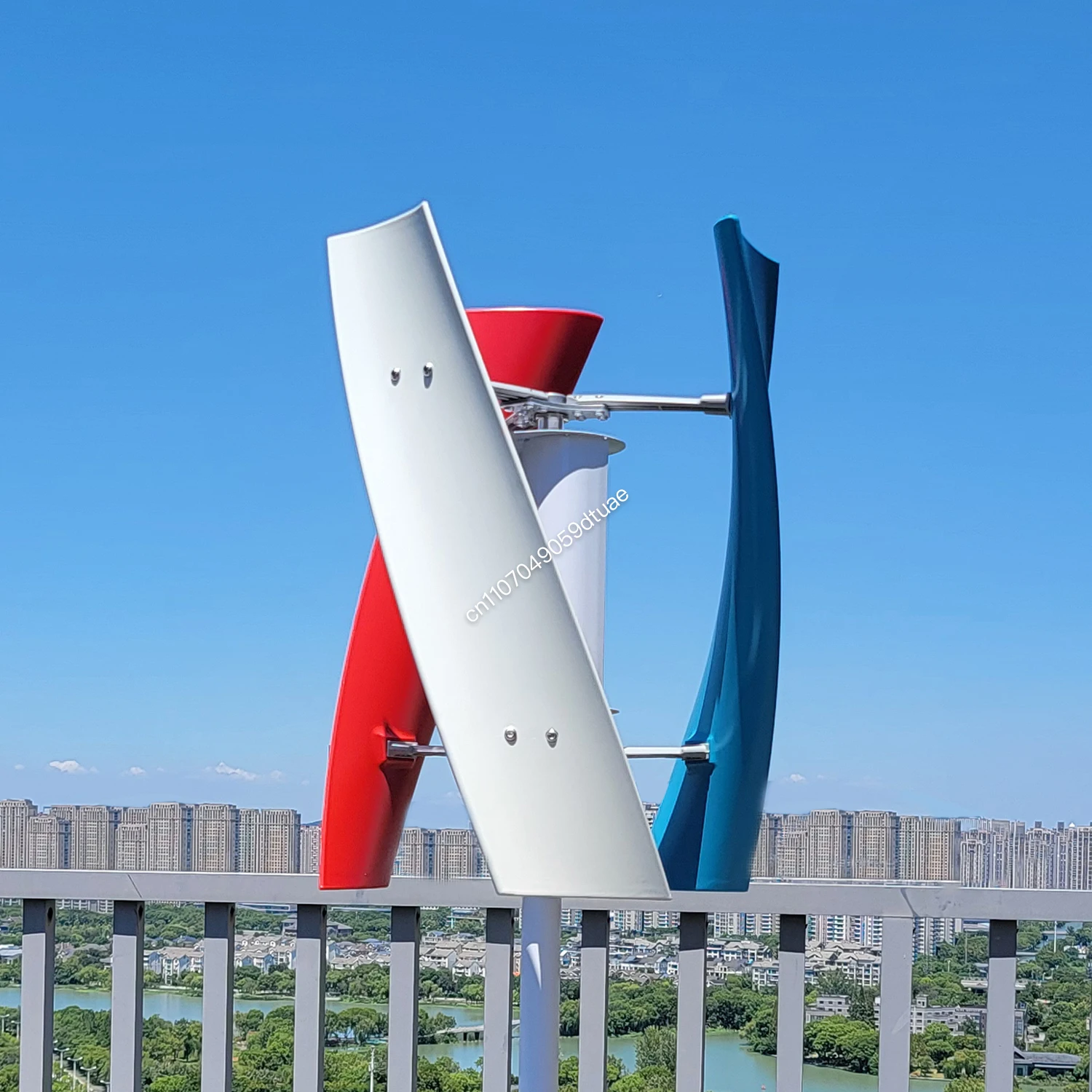 Фото 6 кВт, 12 В, 24 В, 48 В, 8000 Вт, ветроэнергетический турбинный генератор, домашняя ферма, 5000 Вт-10000 Вт, ветряная мельница, 3 лопасти с электрическим регулятором переменного тока №4