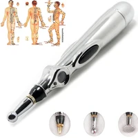 hot electronic acupuncture pen electric meridians laser therapy heal massage pen meridian energy pen relief pain tools