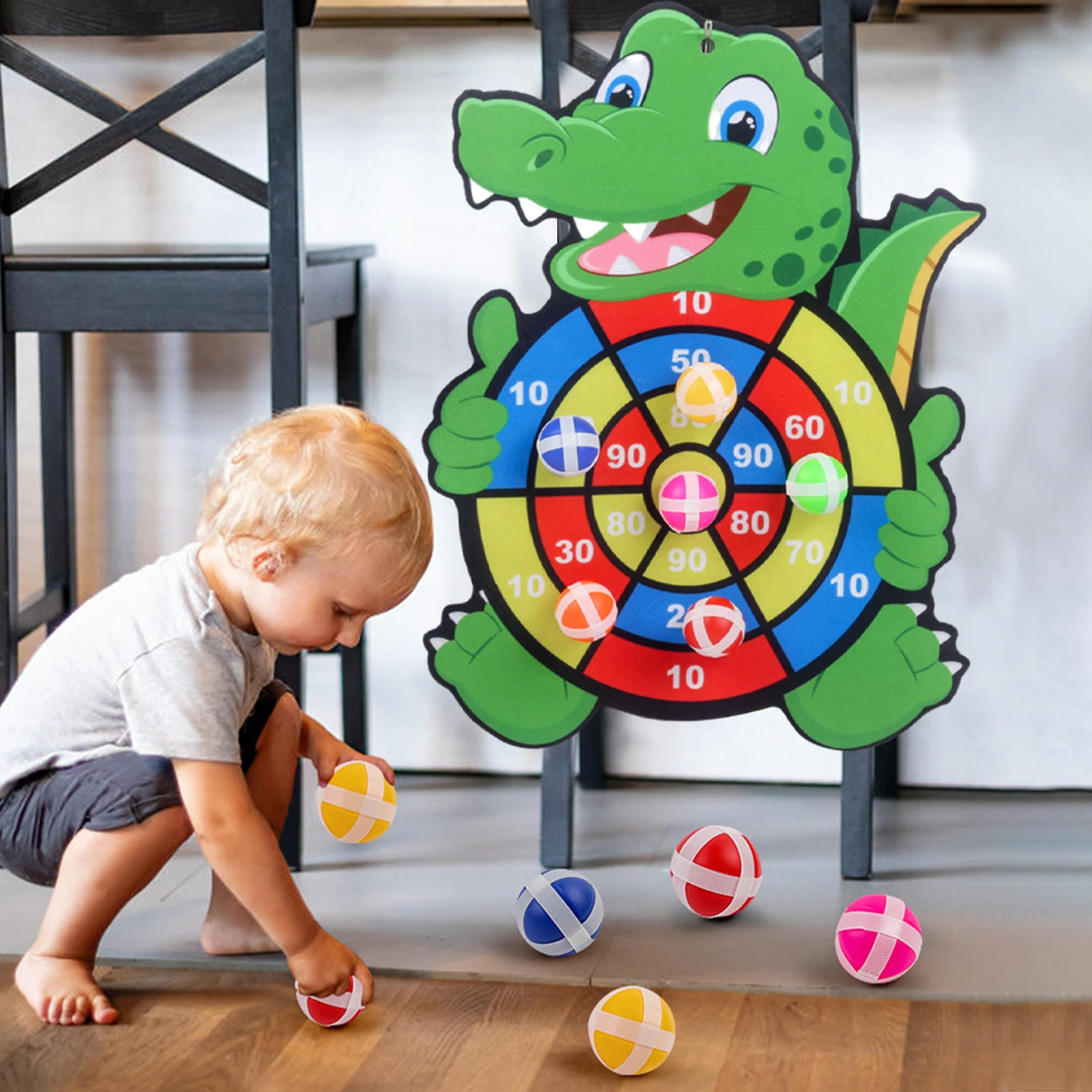 Детская мишень клейкий Мяч Кисть Dartboard Спорт Детские развивающие настольные игры