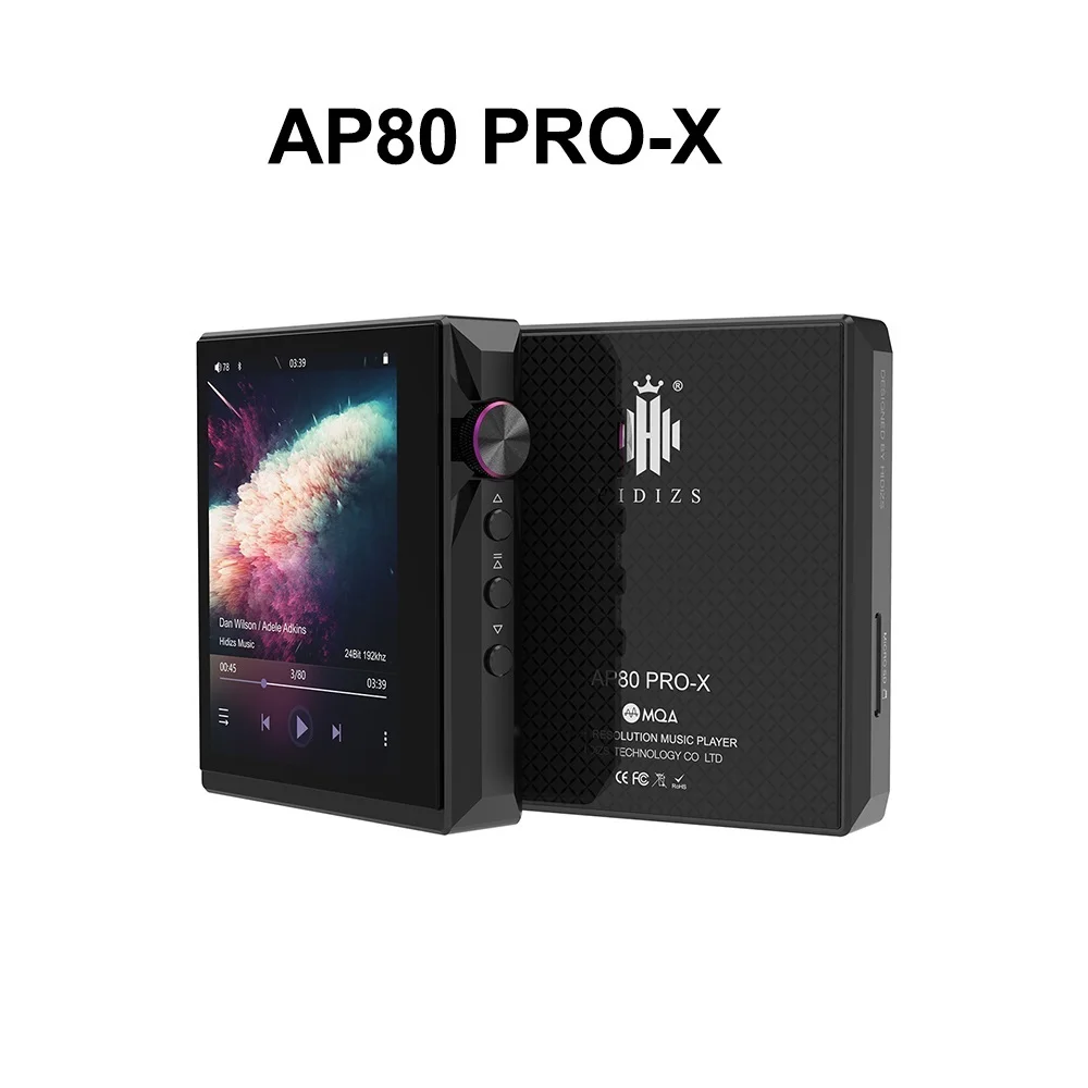 

AP80 pro X HIFI Bluetooth Portable Music MP3 Player Hi-Res Audio ES9219C USB DAC MQA DSD FLAC LDAC DAP AP80pro X