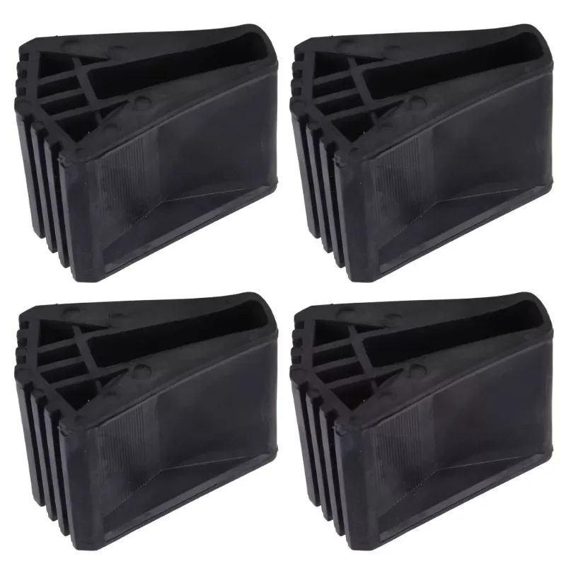 

Веерообразные противоскользящие накладки на ножки для складной лестничной лестницы, нескользящие накладки на ножки, 4 шт., 3x дюйма