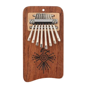 Kalimba 8 Key Exquisite Finger Thumb Piano Marimba Musical Good Accessory Pendant Gif