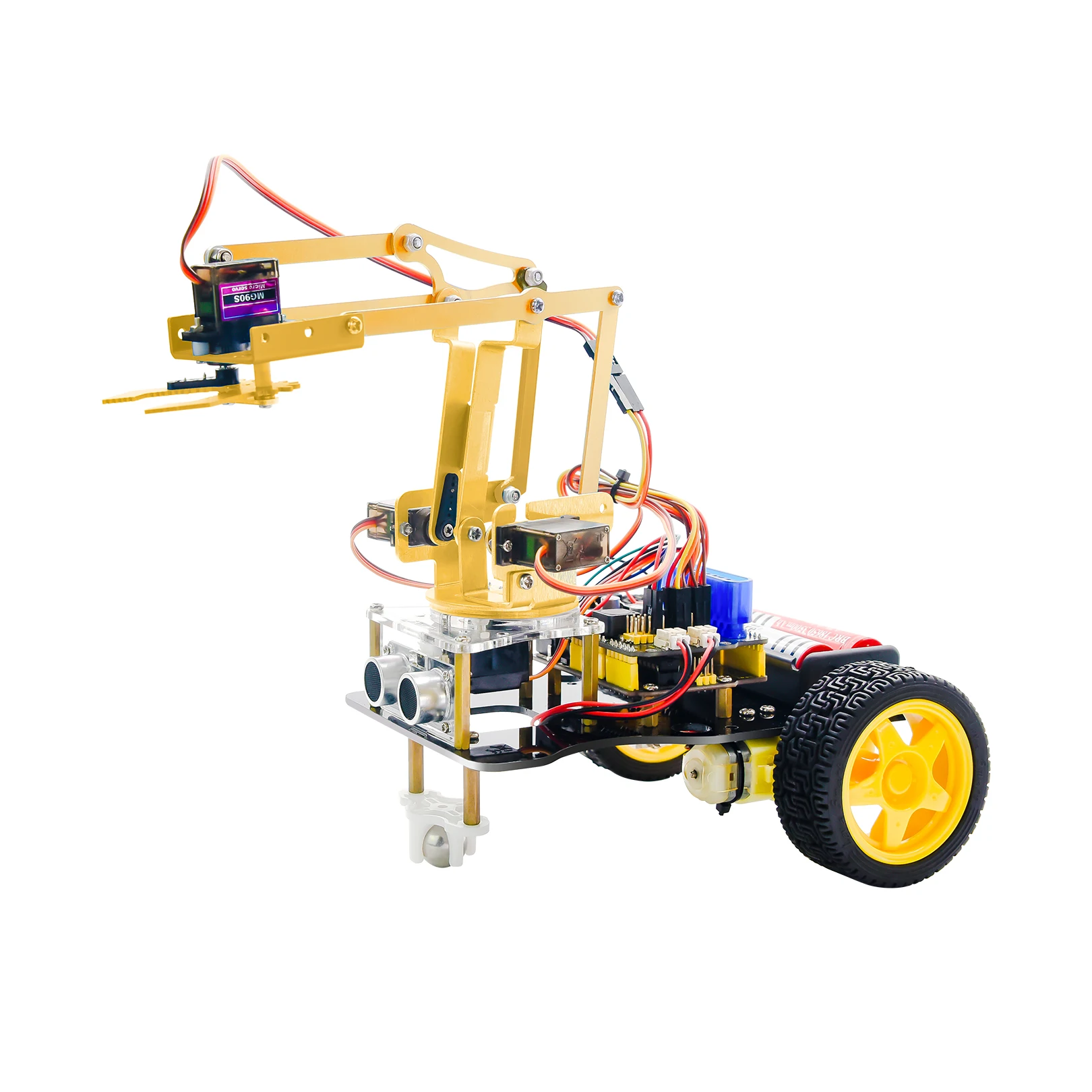 Заводская поставка 4DOF Механический робот-манипулятор Автомобильный комплект