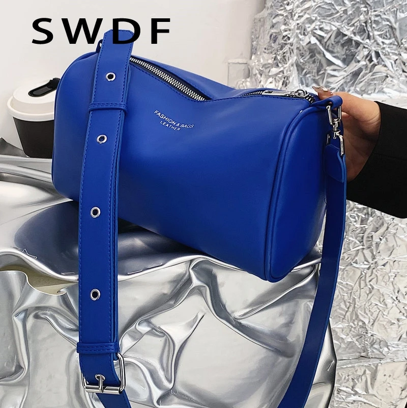 

Милая миниатюрная сумка SWDF из искусственной кожи, сумка через плечо, весна 2022, женская дизайнерская сумка-шоппер на цепочке, роскошная бренд...