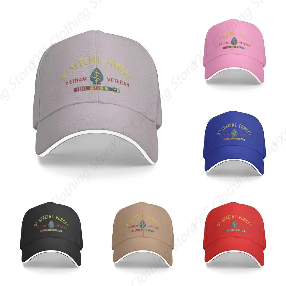 5-я классическая бейсболка унисекс для ветеранов Вьетнама спецназа кепка-сэндвич