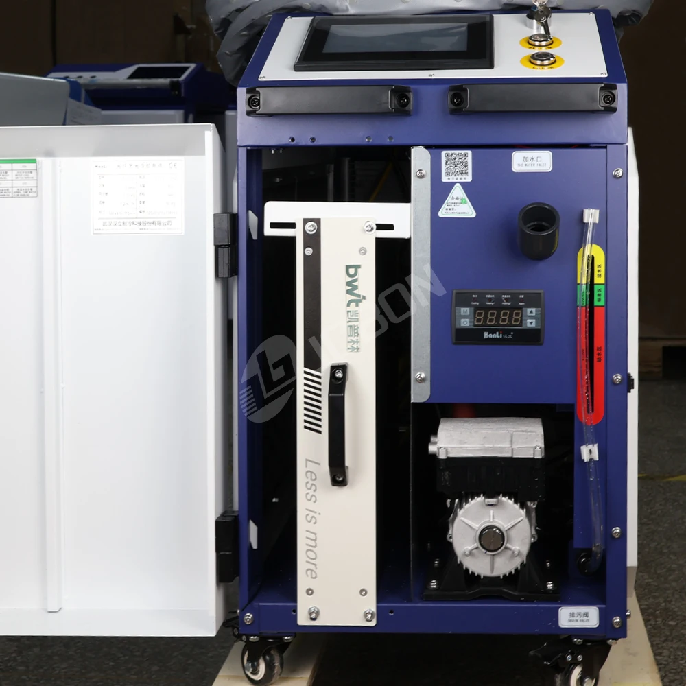 Горячая продажа 2000 Вт быстрая скорость 5 в 1 волоконный лазерный сварочный станок