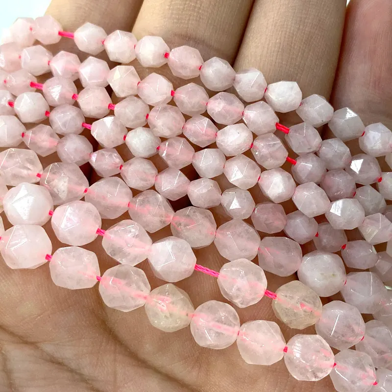 Натуральный камень розовый кварц зеленый нефрит агат тигровый глаз Амазонит