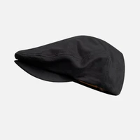 high quality men fashion flat cap spring autumn black breathable beret cabbie hat britain style men berets painter cap