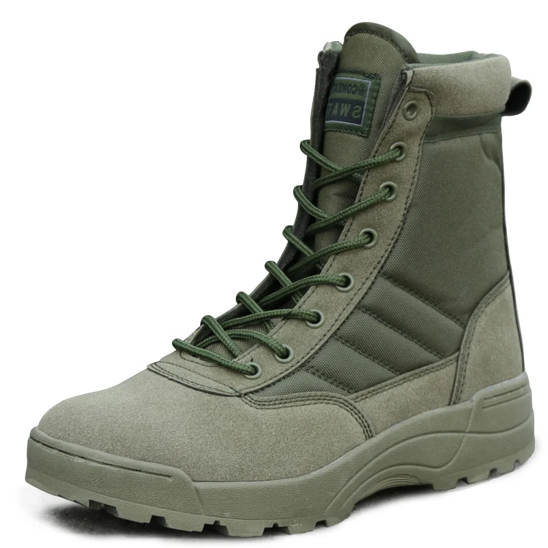 

Men's Boots 2023 New Tactical Military Boots Special Force Desert Combat Army Boots Men Work Shoes Outdoor Hiking Ankle Boots