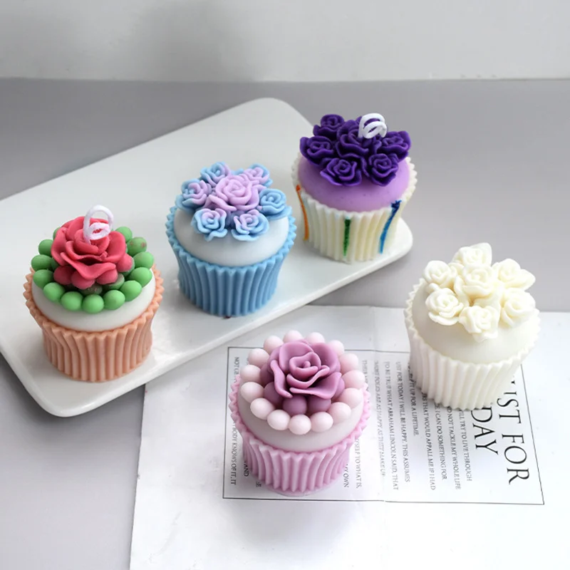 

3D большая силиконовая форма в виде пиона для свечей, сделай сам, креативный цветок, искусственная смола, Набор для изготовления мыла, домашние подарки