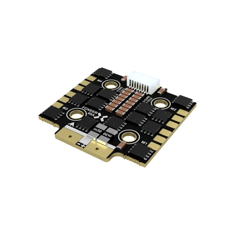 

20x20 мм Foxeer Reaper Mini 128K 60A BLHELI32 4 в 1 бесщеточный ESC 3-8S DSHOT1200 для контроллера полета стек RC FPV гоночный Дрон