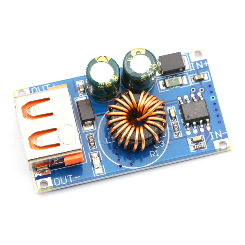 

USB DC Step-down module 12V24V to QC3.0 mobile phone fast charging source module Car USB charger
