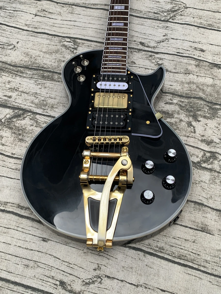 

Custom Quality Jimmy Page Black Beauty Electric guitar, 3 Pickups