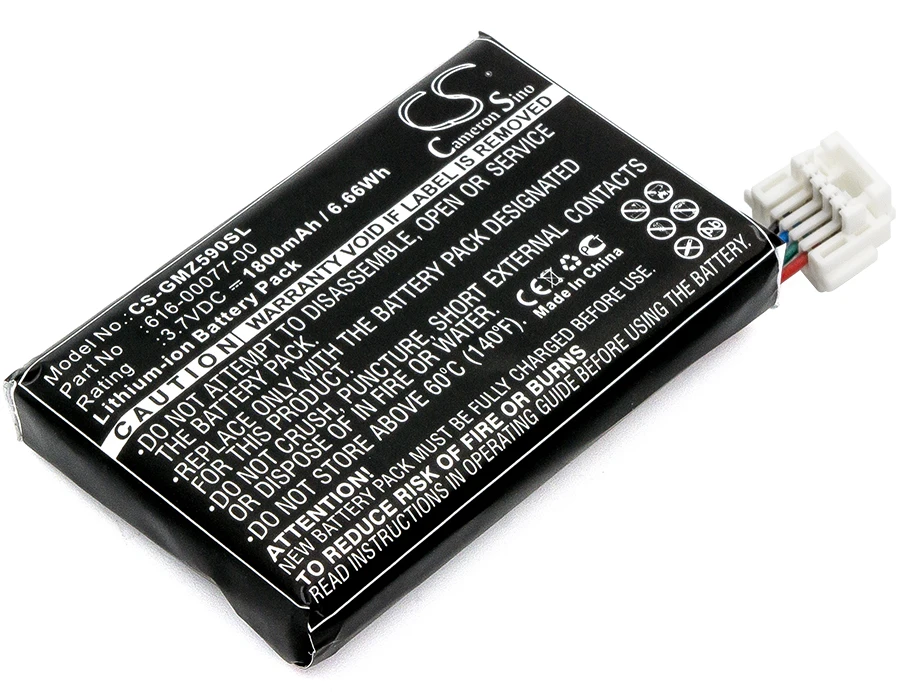 

CS 1800mAh/6.66Wh battery for Garmin 010-01603-10,Zumo 590,Zumo 590LM,Zumo 595,Zumo 595LM 010-12110-003,361-00077-00