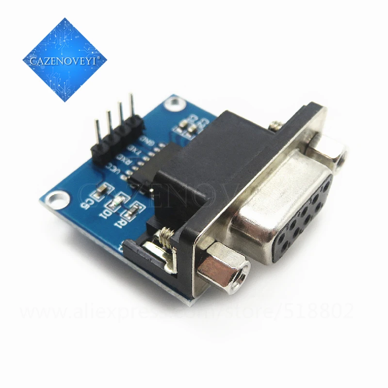 Конвертер RS232 в TTL COM, плата последовательного порта MAX3232 MAX232CSE в наличии