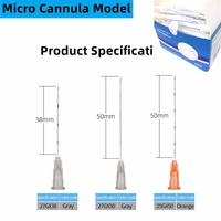 micro cannula disposable hypodermic filling needle blunt tip with filling forinjectionhyaluronicbrightenskinwrinkle reduction