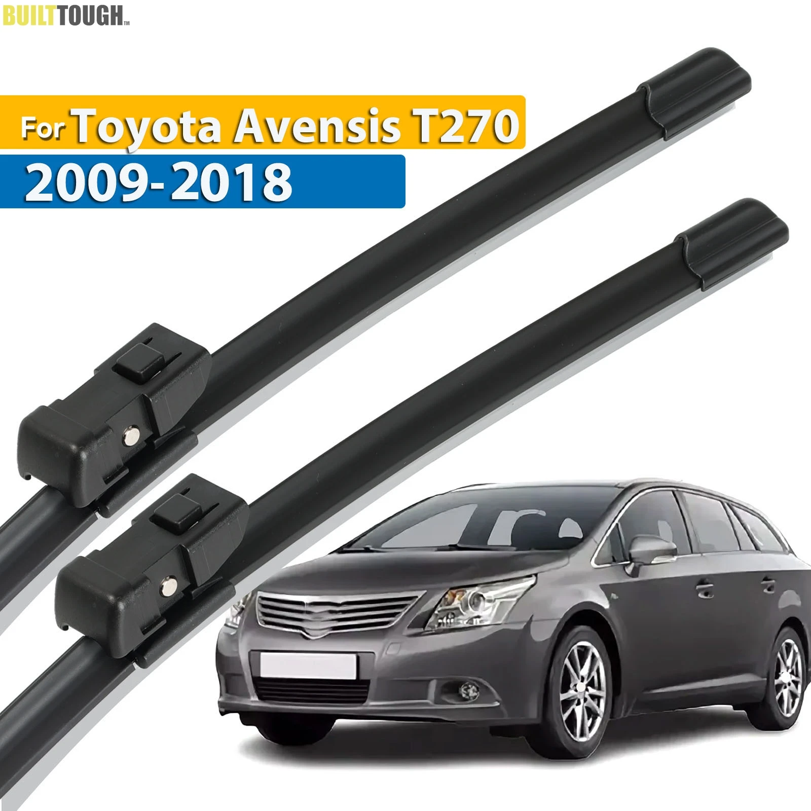 

Пара передних щеток стеклоочистителя для Toyota Avensis MK3 T27 T270 2009-2018 лобовое стекло лобовое стекло 26 "16" щетки
