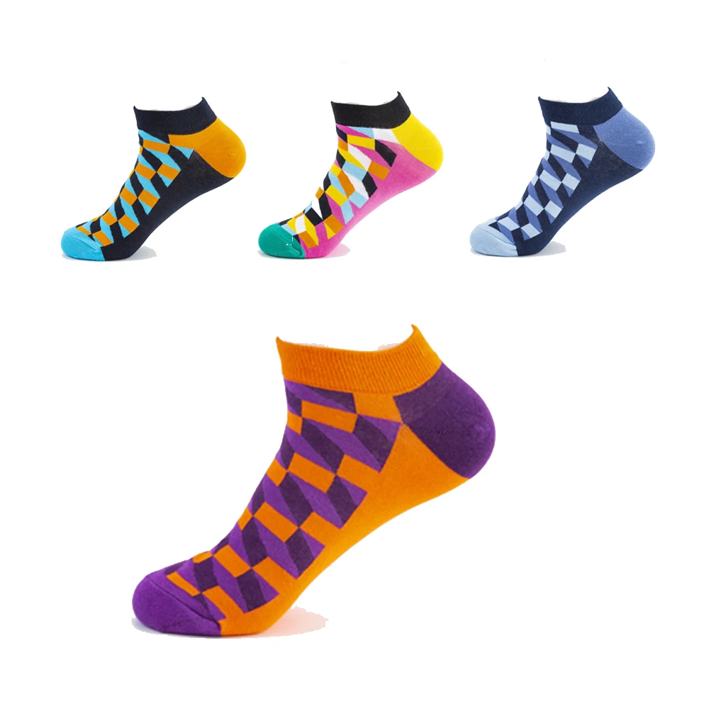 

1 Pair Spring Summer High-Quality Unisex Boat Socks Trendy Shallow Mouth Cotton Slipper Socks No Show Socks For Men And Women