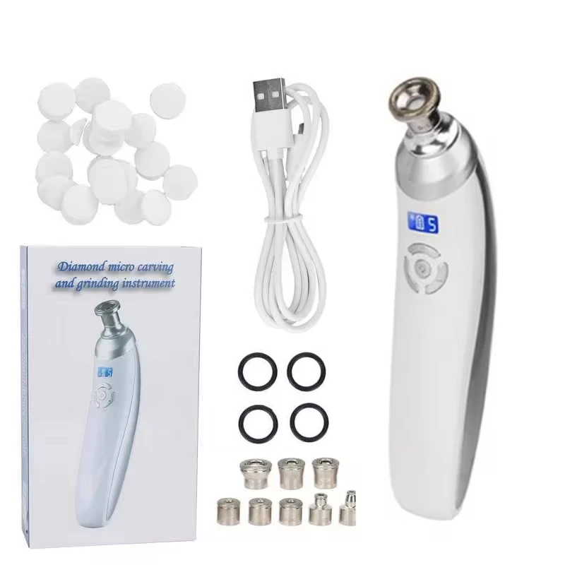 Аппарат для микродермабразии и удаления черных точек с помощью алмазов