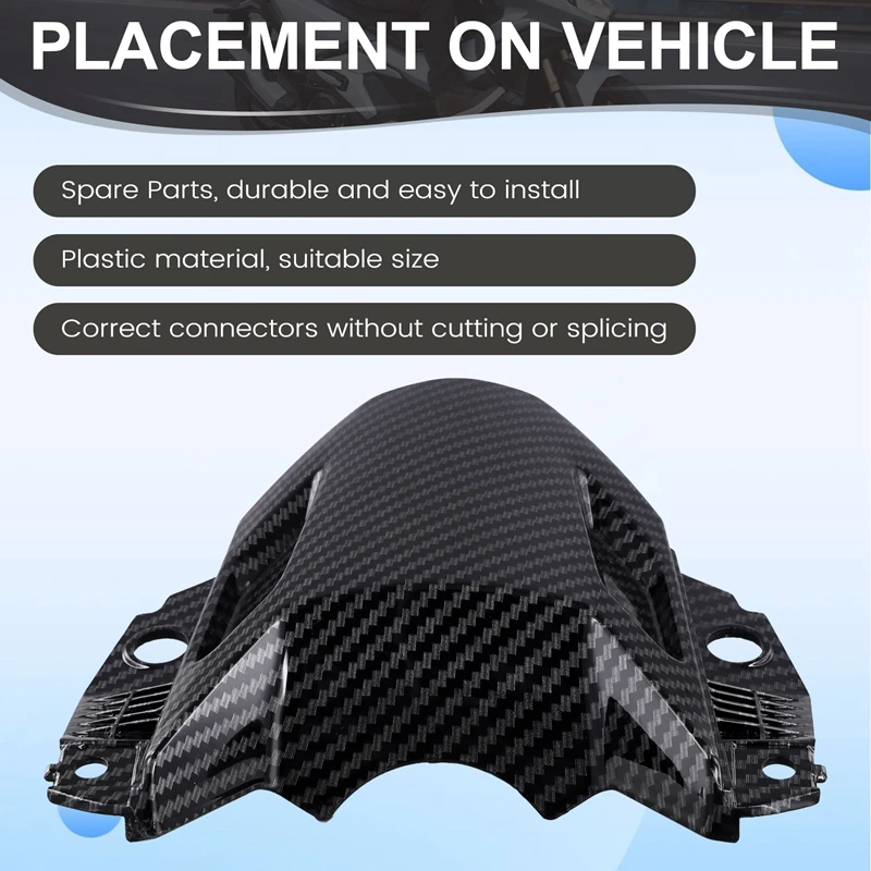 Передняя часть обтекателя мотоцикла кожух фар передний верхний носовой капюшон