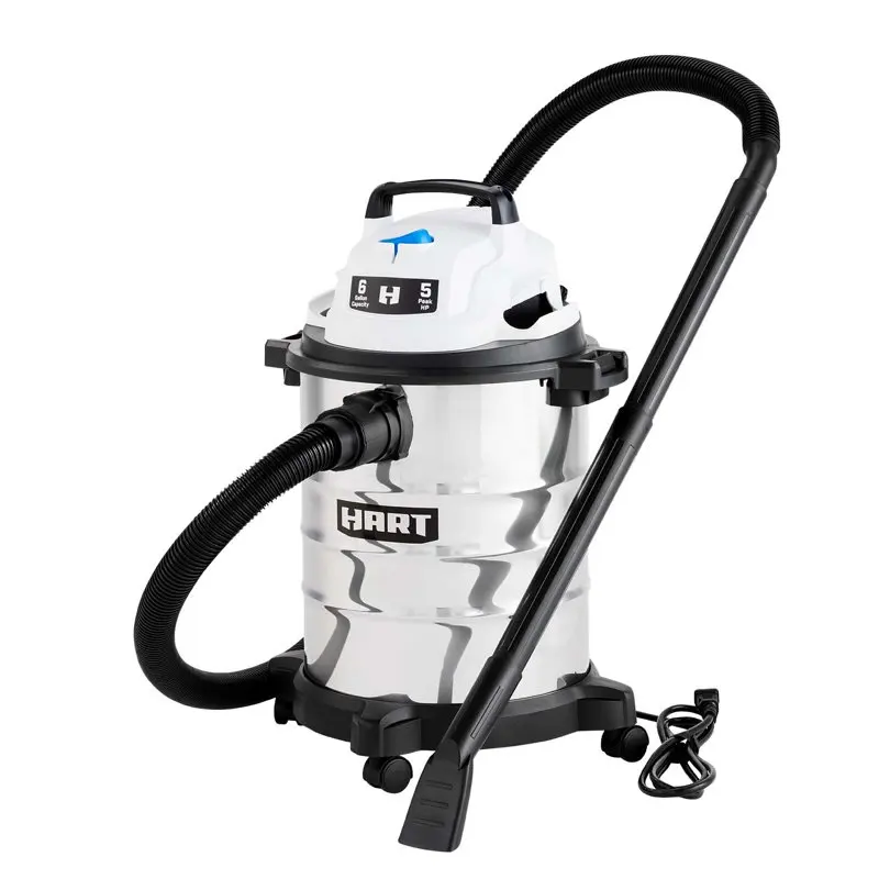 

6 Gallon 5 HP Stainless Steel Wet/ Vacuum with Bonus Car Cleaning Kit car accessories Free Shipping