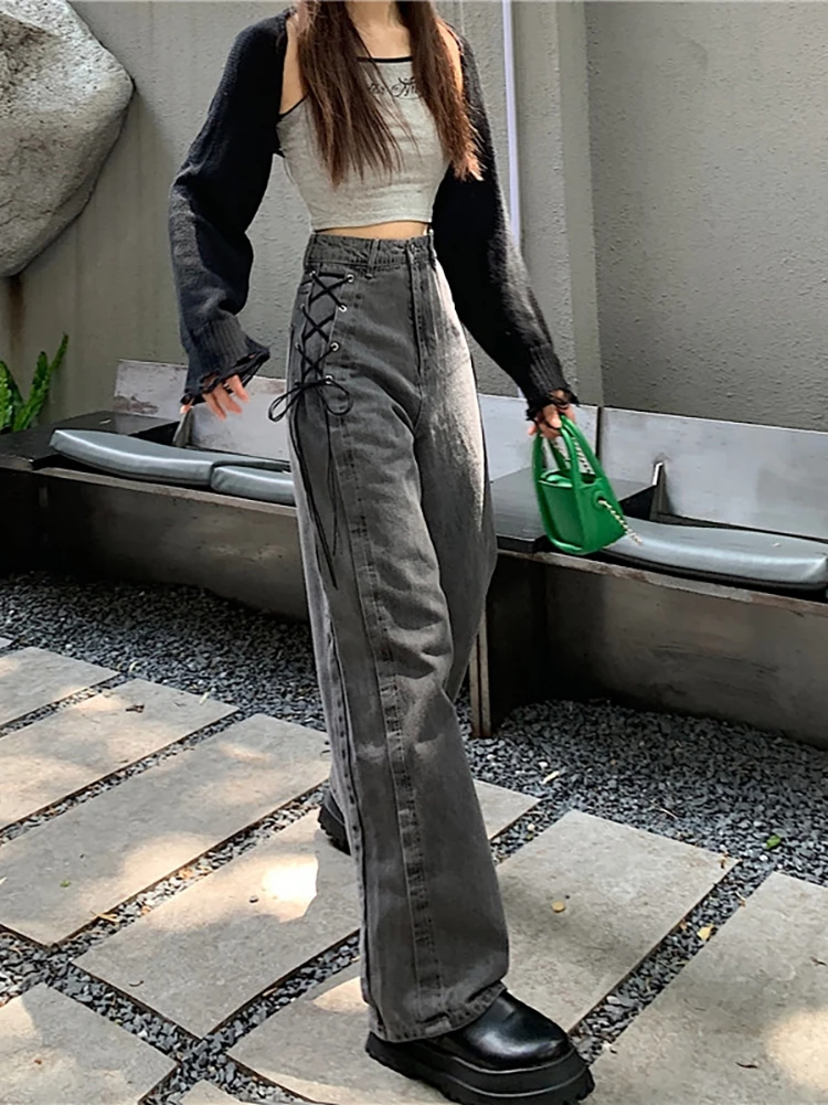 2022 Fashion High Waist Jeans Women 