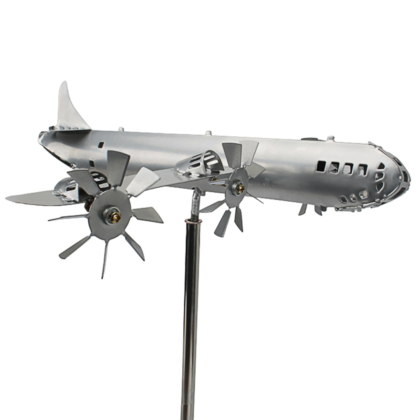

Super Fortress Aircraft Wind Spinner Wind Sculptures & Spinners Metal Windmill Metal Pinwheels Wind Energy Windmill Yard Garden