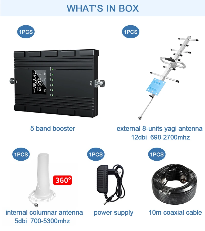Рисунок 6 - Lintratek 2G 3G 4G усилитель сотовой