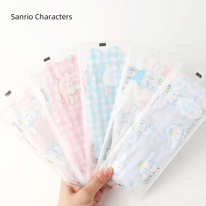 

4 шт./партия, одноразовые маски Sanrioed Cinnamorollkawaii