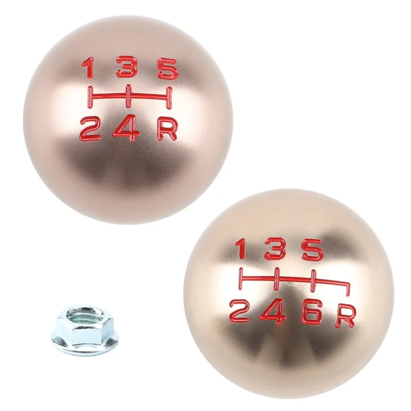 Универсальная автомобильная алюминиевая 5 6-скоростная ручка переключения