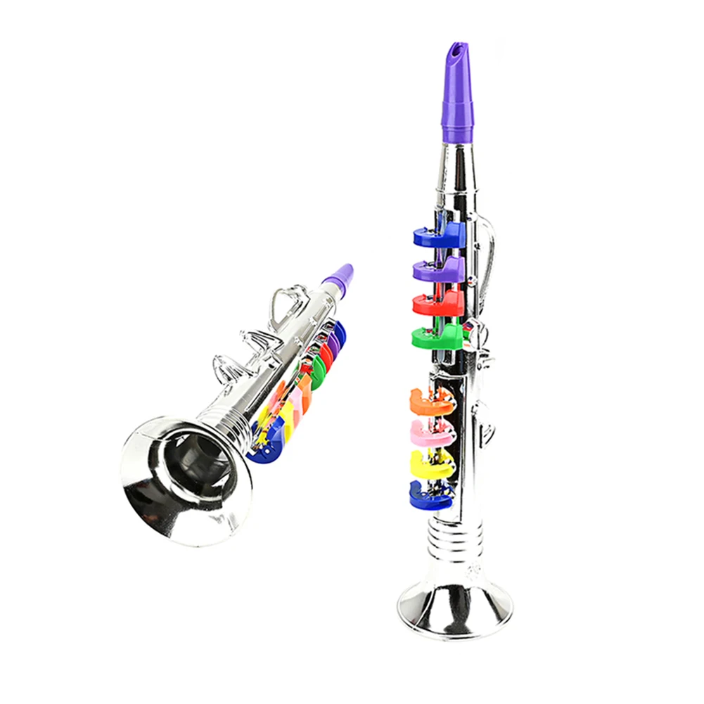 

Детский саксофон, труба, кларнет, детский подарок, саксофон, музыкальные игрушки, инструмент для воспроизведения музыки имитация инструмен...