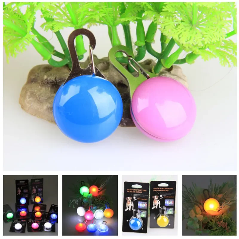 

LED Pet Dog Collar Pendant Night Safety Pendant Pet Luminous Night Light Collar Pedant Pet Dogs Supplies Dog Collar Pendant