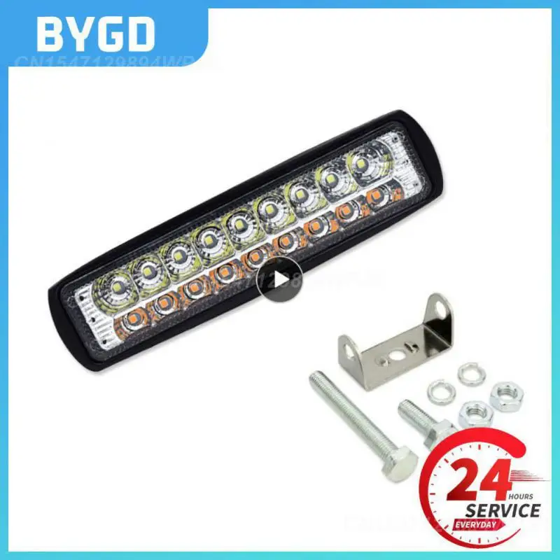 

Automobile Led Light Bar Double Row Corrosion Resistance Automobile Led Flat Light High Temperature Waterproof High Power 54w