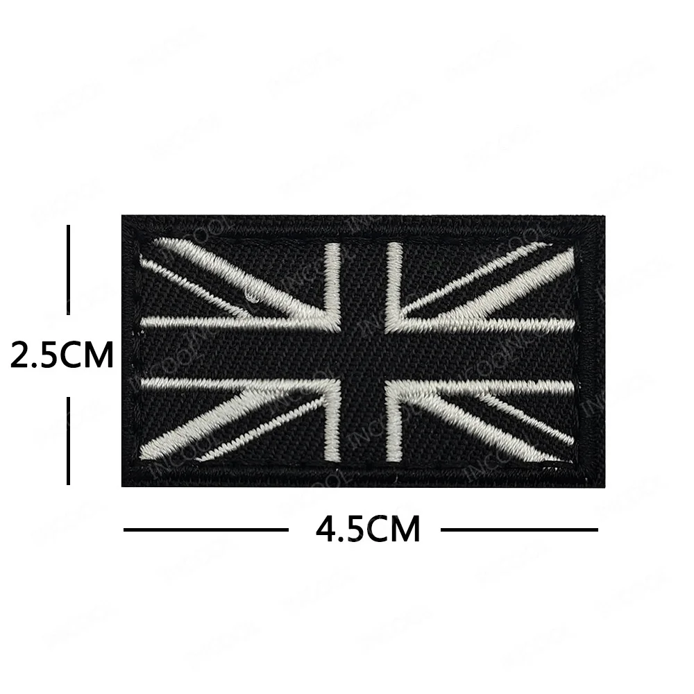 Тактическая повязка на руку с вышивкой флага Великобритании