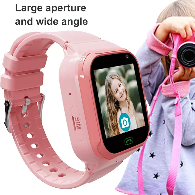 

4G Детские Смарт-часы телефон 1,44 дюйма с WIFI LBS SOS видео звонок телефон часы IP67 Водонепроницаемый удаленный монитор Смарт-часы