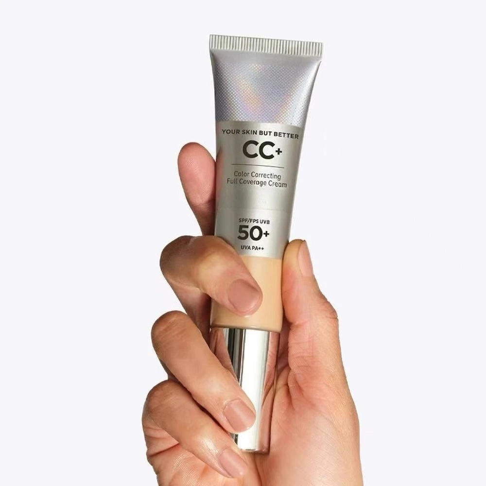 Фото Наборы косметических средств: консилер, CC+ крем SPF50, осветляющий тон кожи, маскирующий поры, солнцезащитный крем, отбеливающая жидкая основа под макияж №5