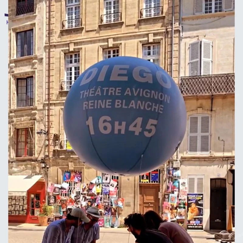Гигантский надувной Гелиевый шар из ПВХ 1 5 м для рекламных мероприятий